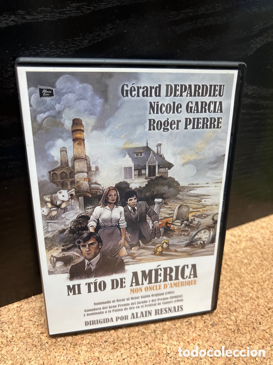 Cine: Dvd Mi tio de America Gerard Depardieu