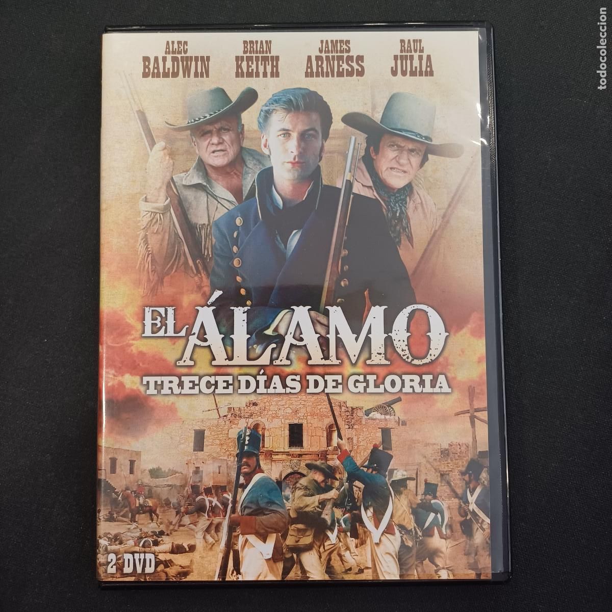 Cine: EL ALAMO/TRECE DIAS DE GLORIA/DVD 2 DISCOS.