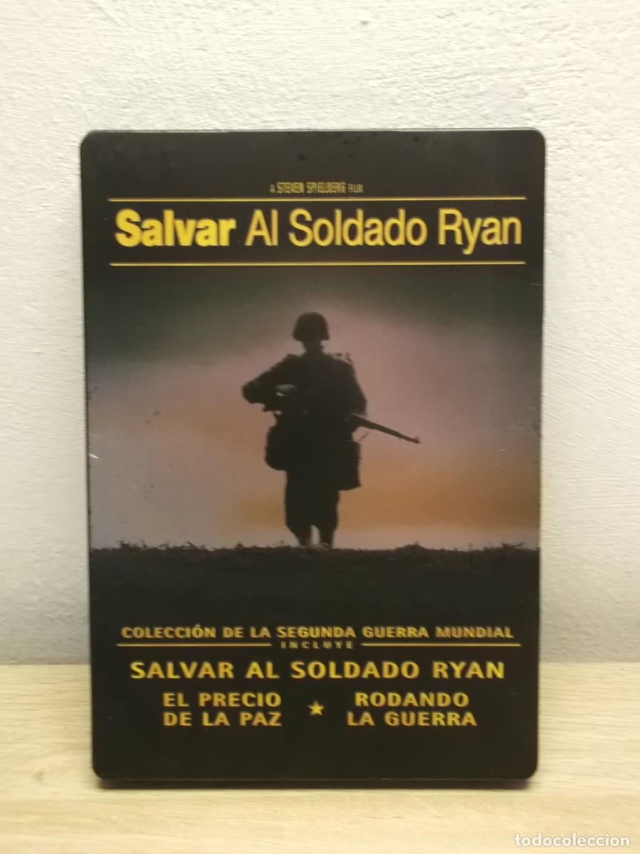 Cine: Salvar al soldado Ryan (Edici&oacute;n caja met&aacute;lica 60 aniversario) 4 X DVD