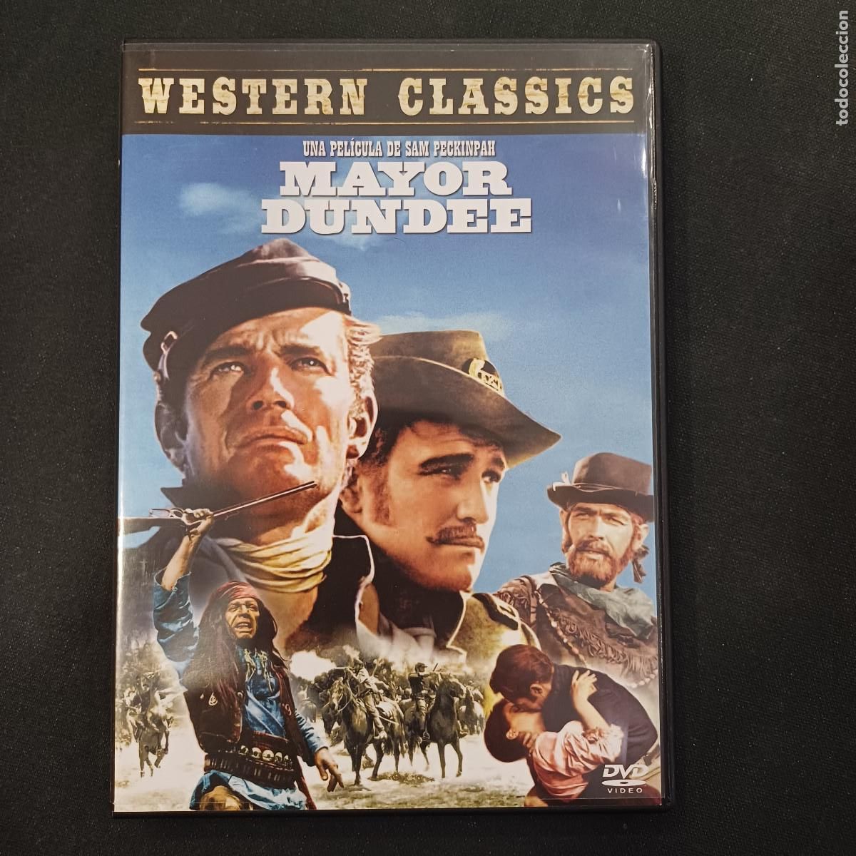Cine: MAYOR DUNDEE/CHARLTON HESTON/DVD.