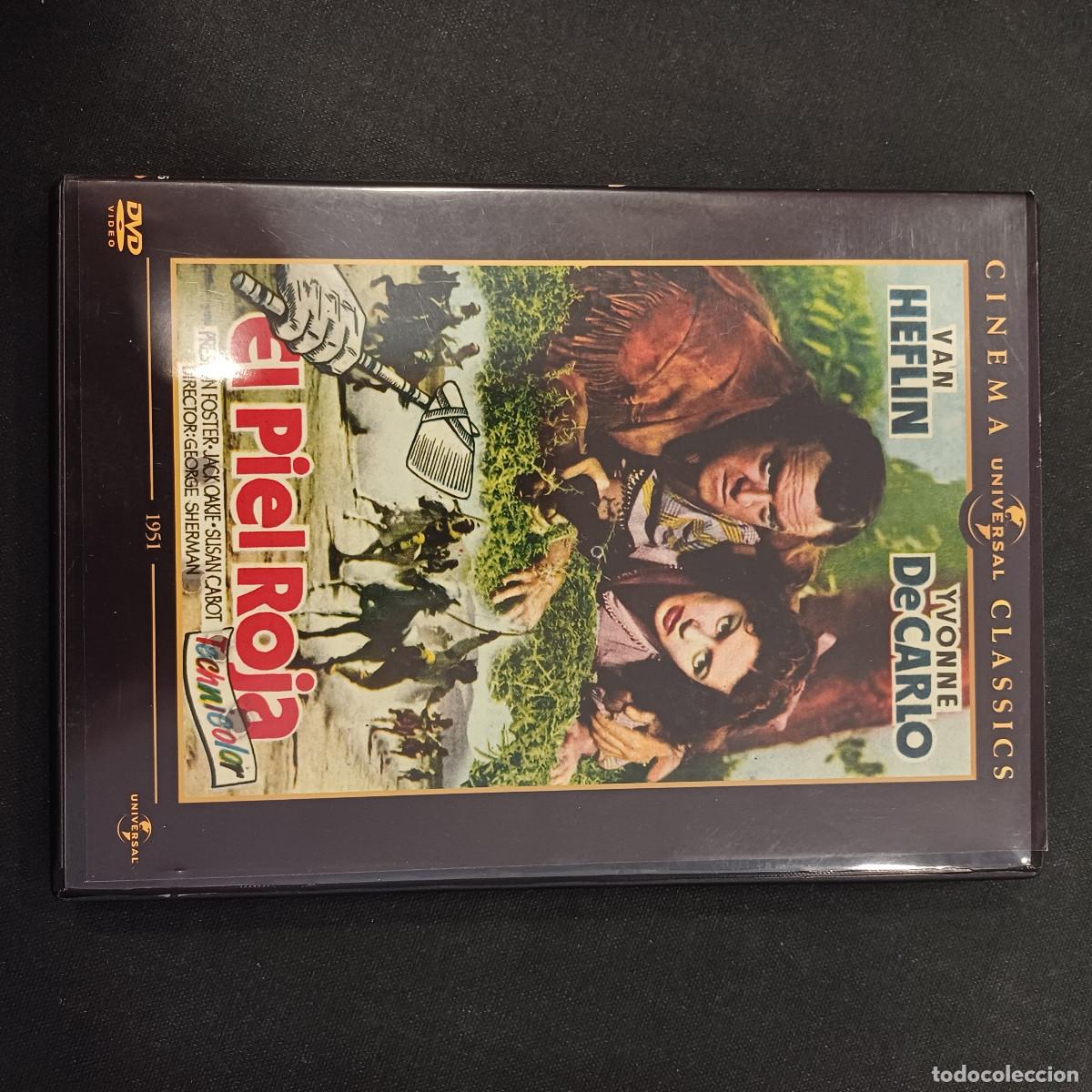 Cine: EL PIEL ROJA/VAN HEFLIN/DVD.