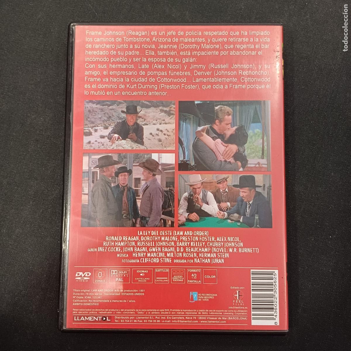 Cine: LA LEY DEL OESTE/DVD. - Foto 3