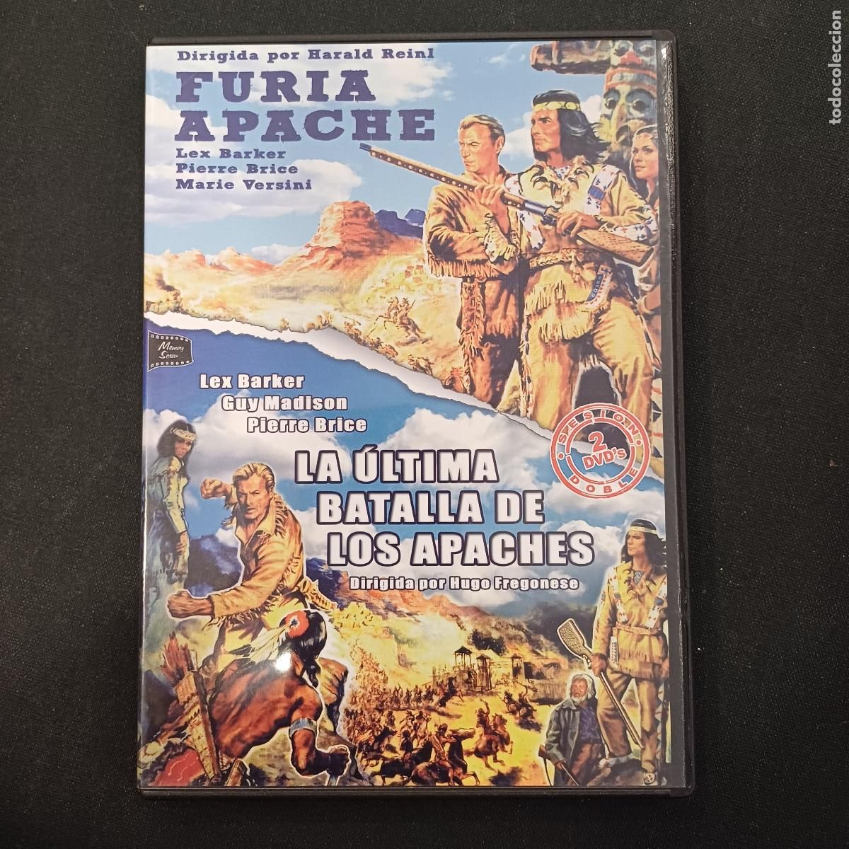 Cine: FURIA APACHE-LA ULTIMA BATALLA DE LOS APACHES/DVD 2 DISCOS.