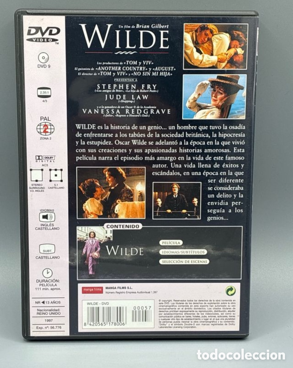 Cine: Wilde (Brian Gilbert) DVD - Foto 2