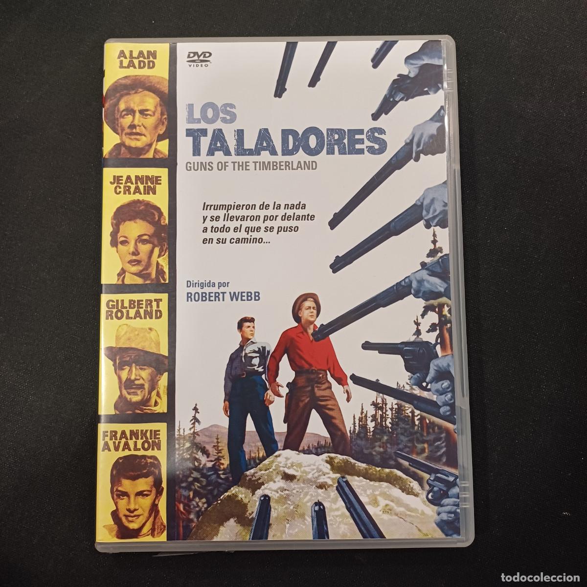 Cine: LOS TALADORES/ALAN LADD/DVD.