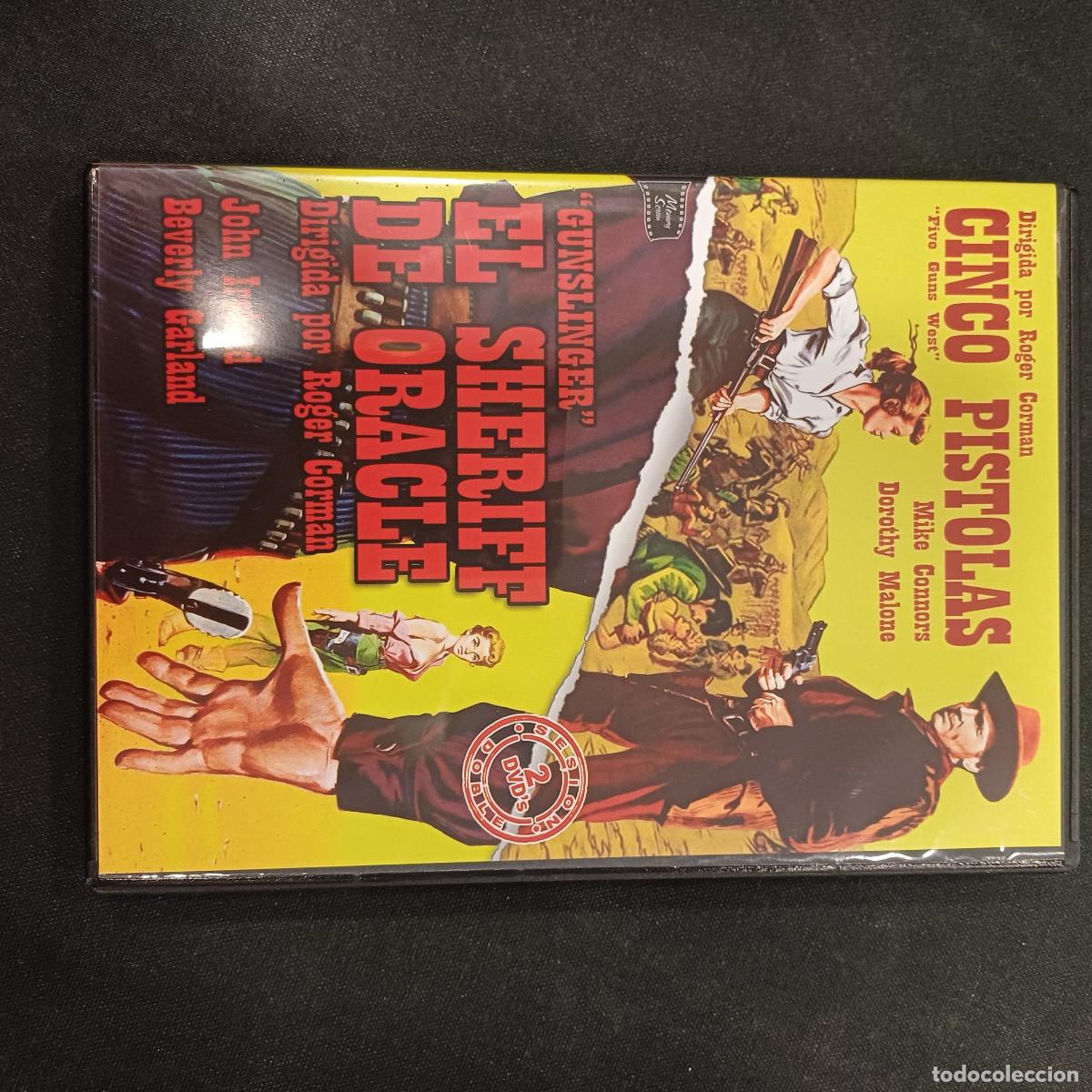 Cine: CINCO PISTOLAS-EL SHERIFF DE ORACLE/DVD 2 DISCOS.