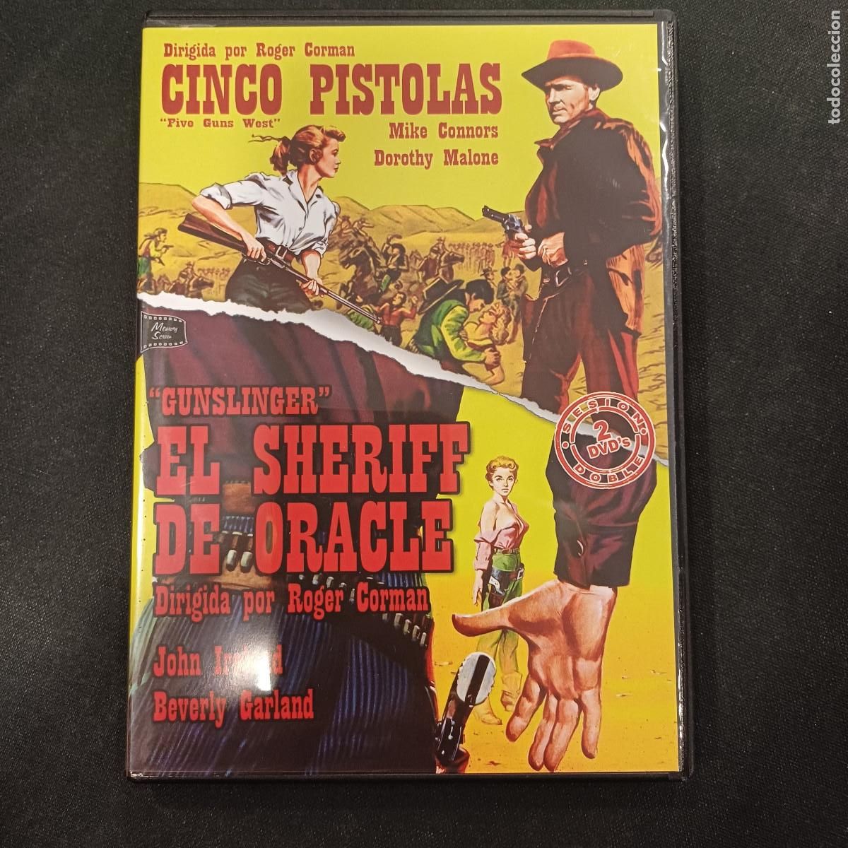 Cine: CINCO PISTOLAS-EL SHERIFF DE ORACLE/DVD 2 DISCOS.