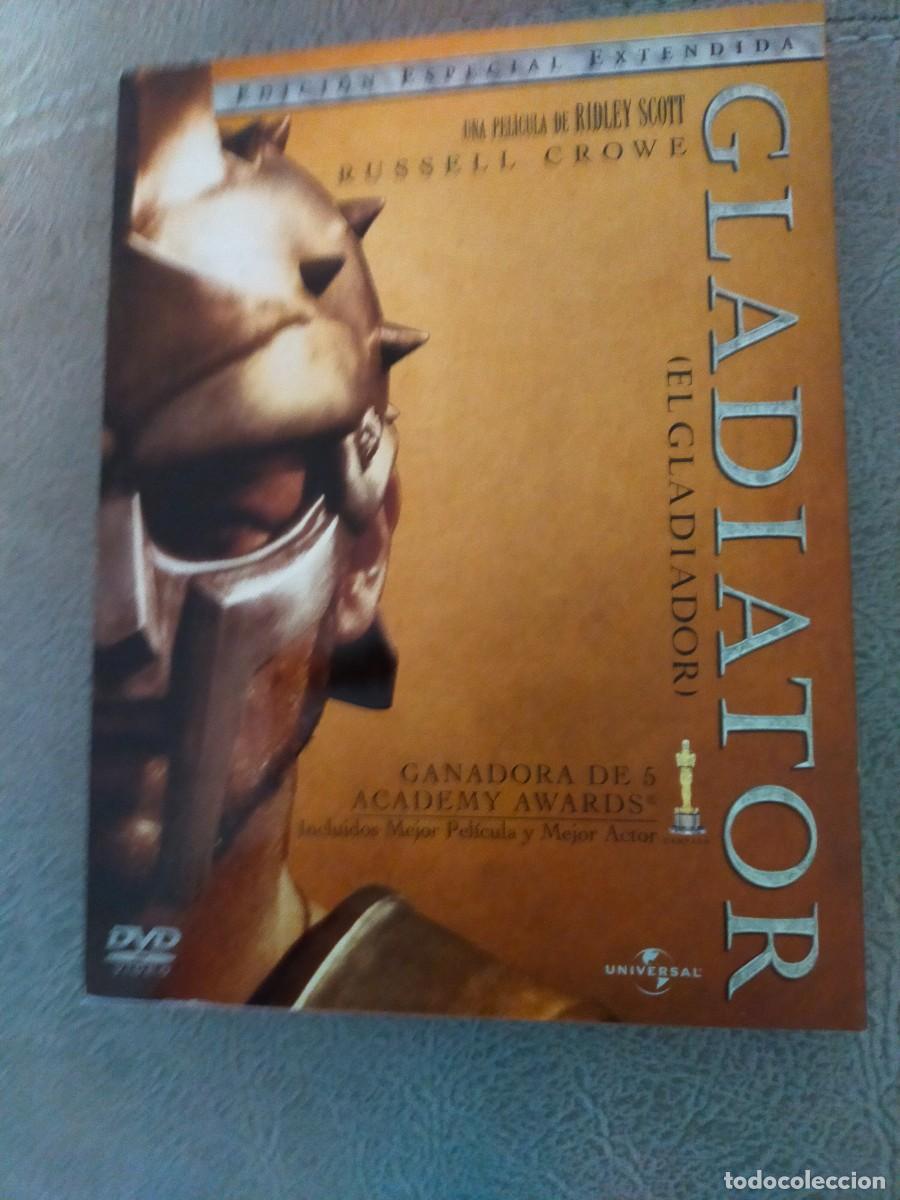 Cine: GLADIATOR ,RUSSELL CROWE -3 DVD