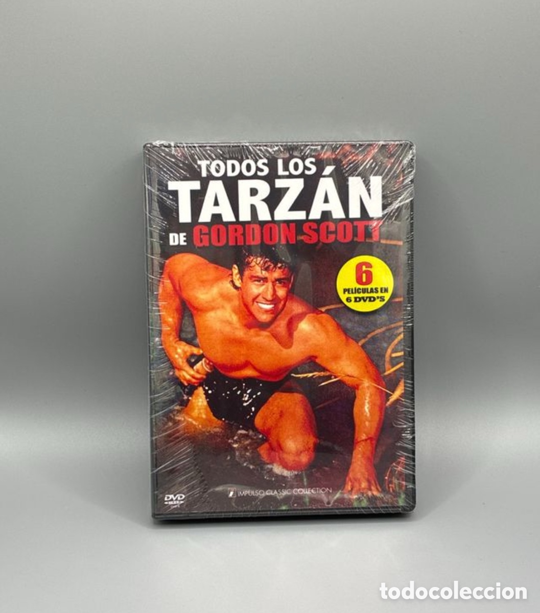 Cinema: Todos los Tarz&aacute;n de Gordon Scott DVD