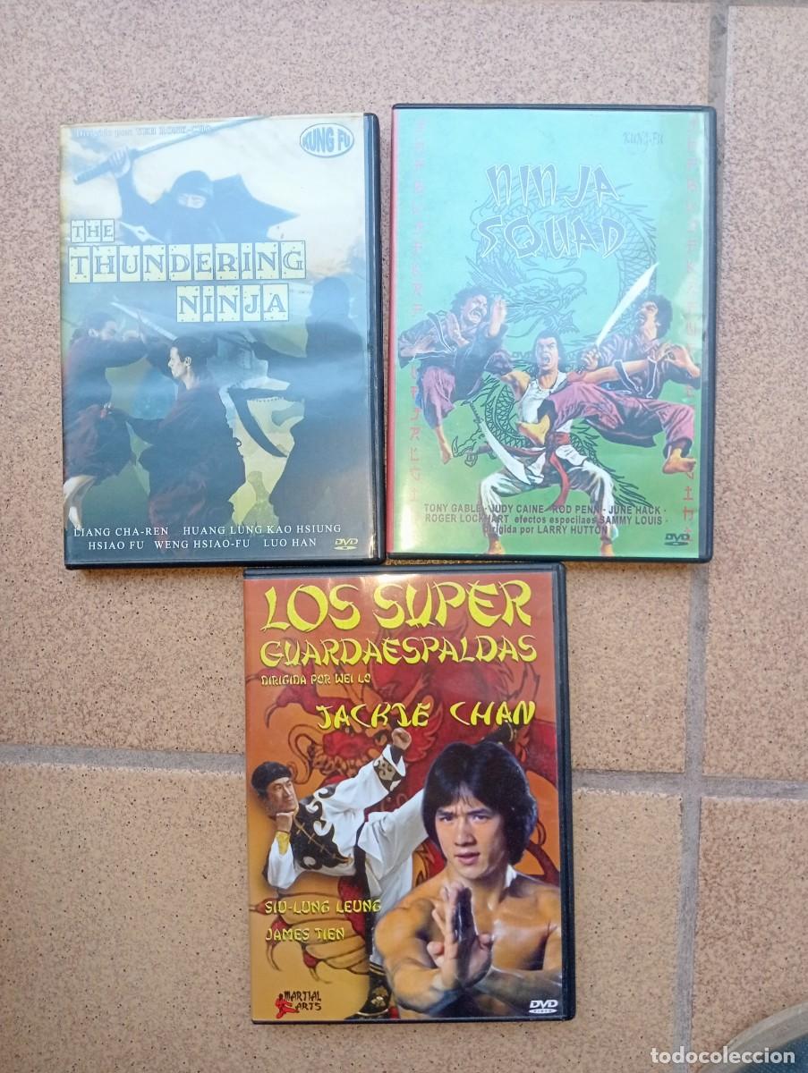Cine: Lote de tres DVD ninjas