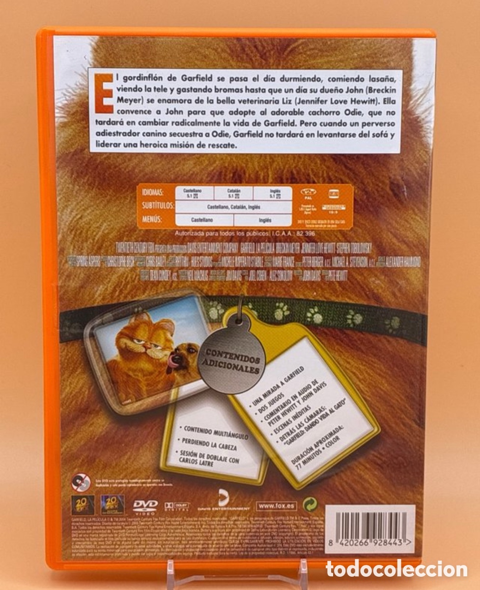 Cine: Garfield La pel&iacute;cula DVD - Foto 2