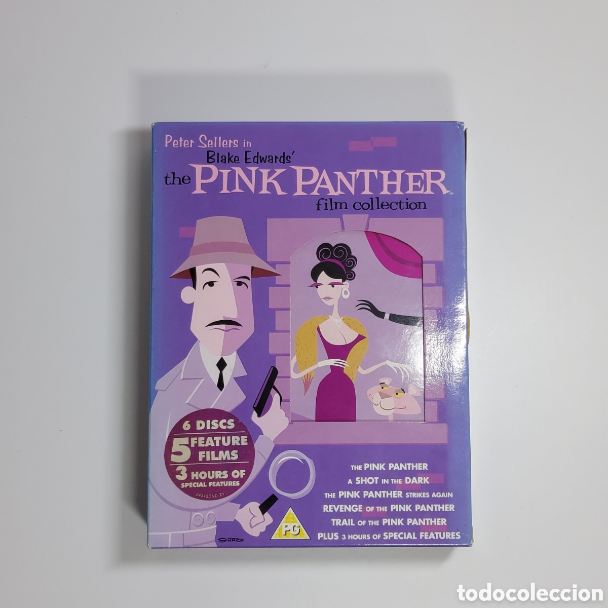 Cine: [DVD] La Pantera Rosa (The Pink Panther Film Collection) - 6 Discos -
