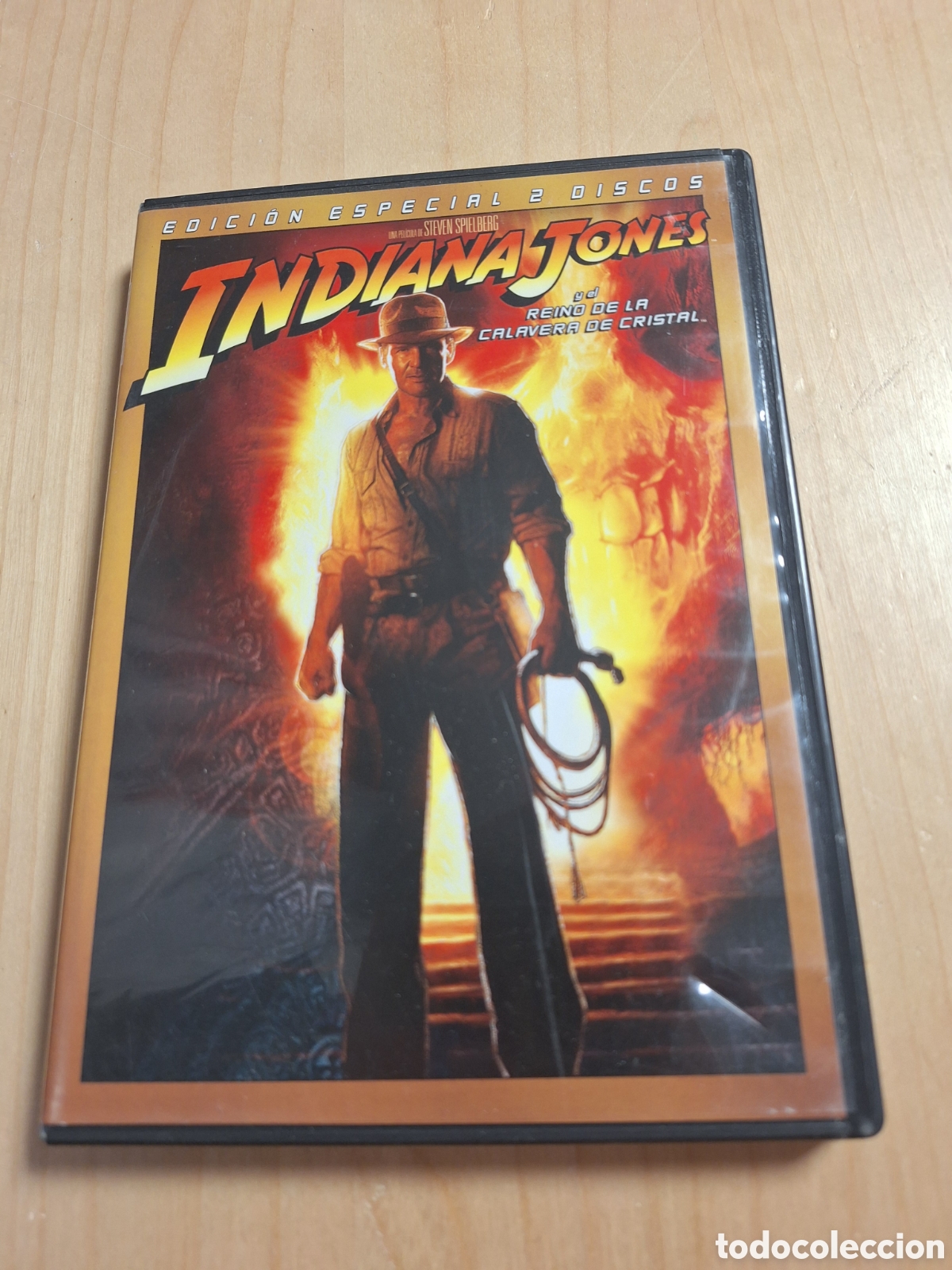 Cine: RD71 indiana jones y el reino de la calavera de cristal DVD SEGUNDAMANO
