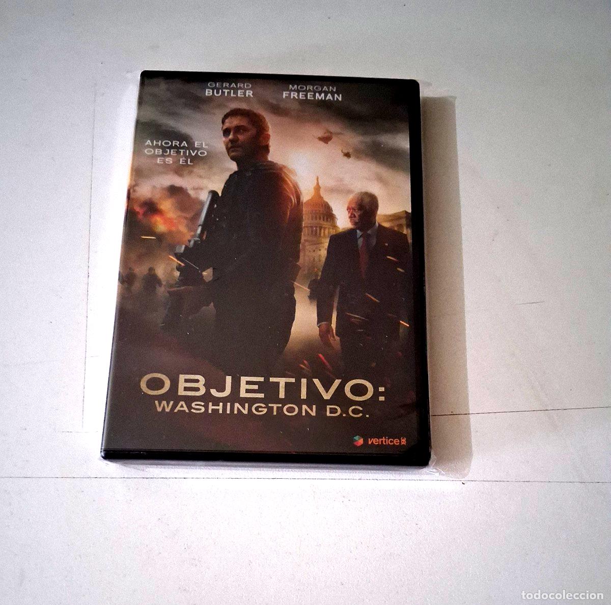 Cine: DVD &rdquo;OBJETIVO WASHINGTON D.C. &rdquo; GERARD BUTLER MORGAN FREEMAN