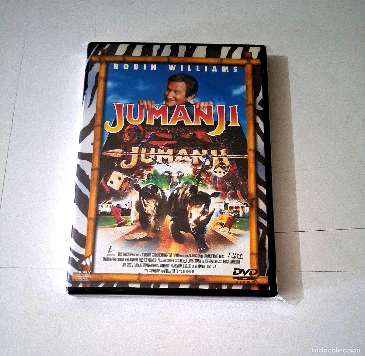 Cine: DVD &rdquo;JUMANJI&rdquo; ROBIN WILLIAMS JOE JOHNSTON