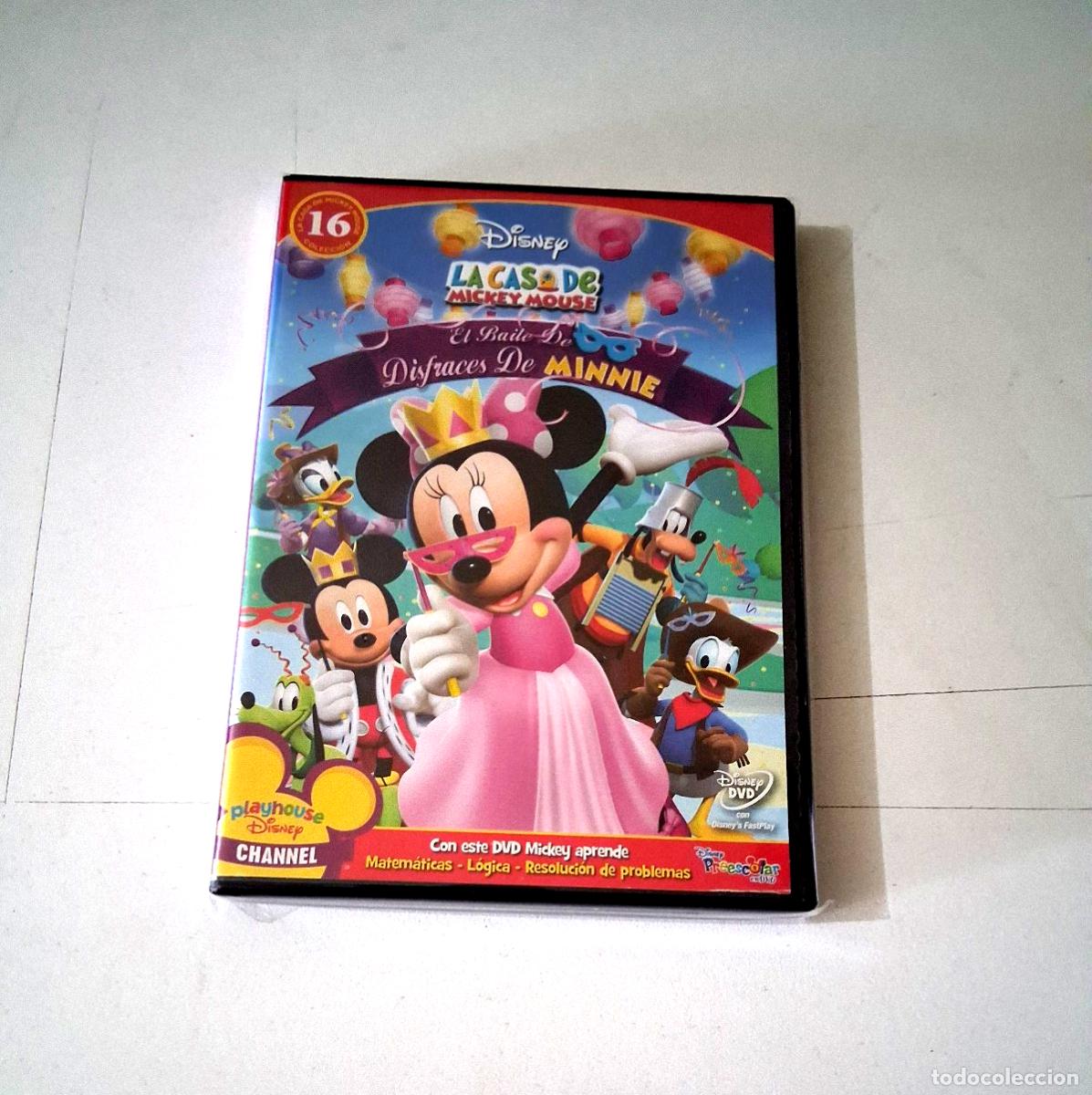 Cine: DVD &rdquo;LA CASA DE MICKEY MOUSE EL BAILE DE DISFRACES DE MINNIE&rdquo; WALT DISNEY