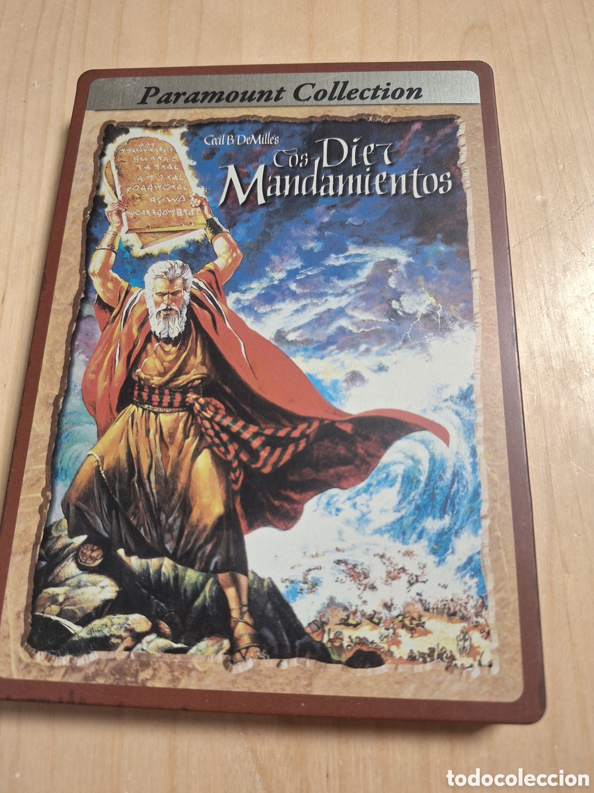 Cine: RD90 los diez mandamientos edicion steelbook DVD SEGUNDAMANO