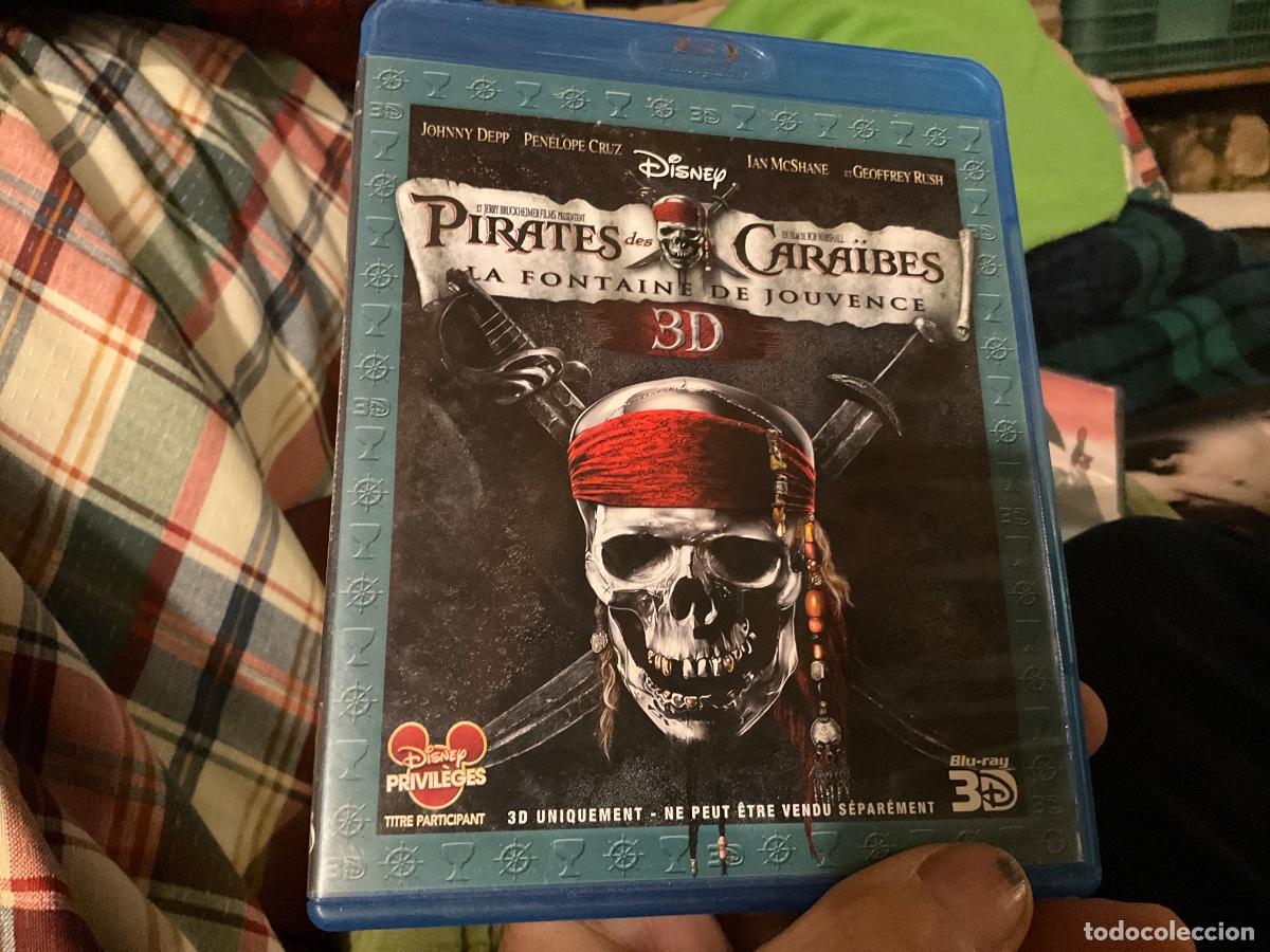 Cine: Piratas del caribe. En mareas misteriosas. BLUE-RAY Artafr en ingl&eacute;s la fotos&iacute;ntesis de jouvence fra