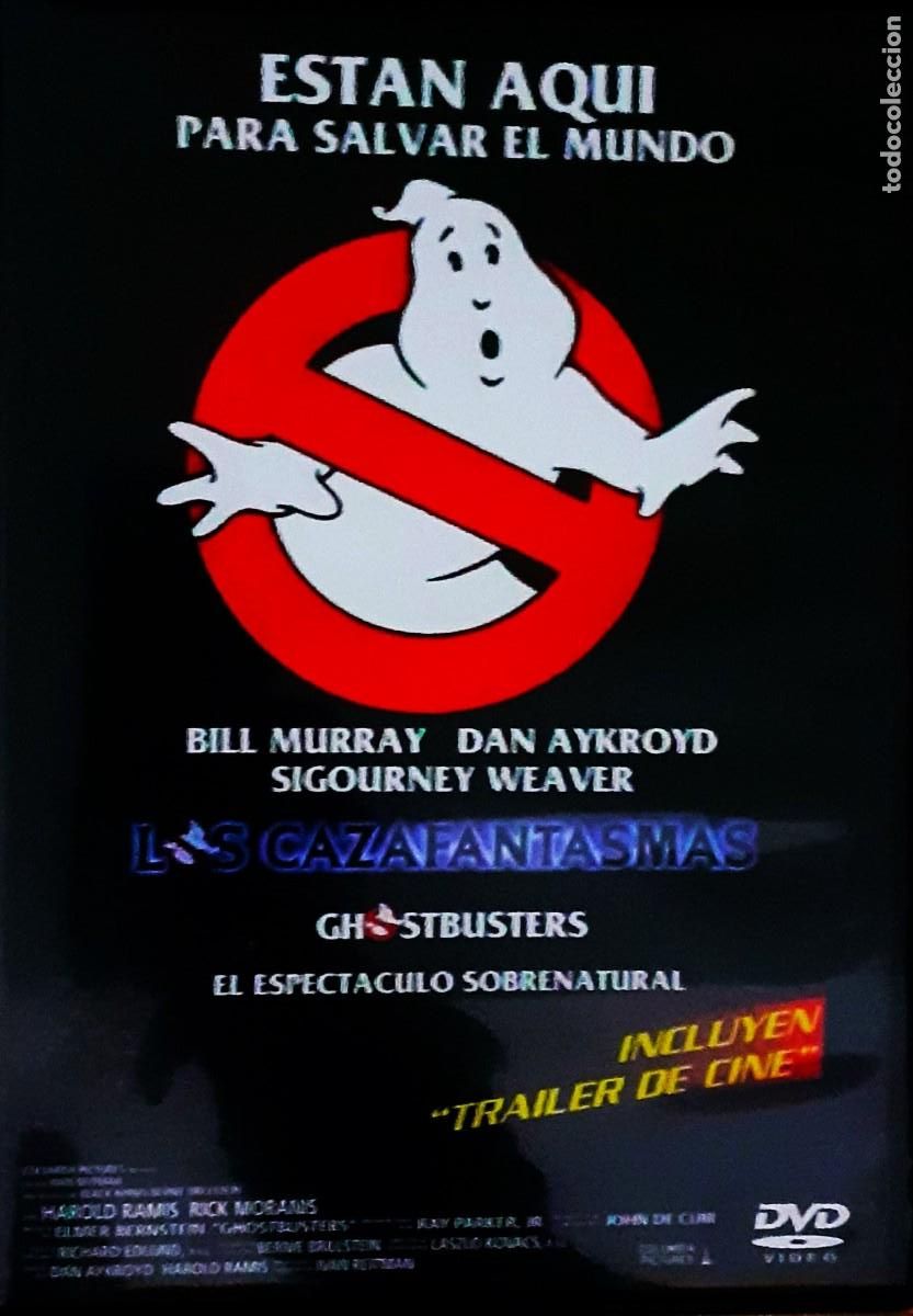 Cine: GHOSTBUSTERS (CAZA FANTASMAS). CINE EN DVD. COLECCION.