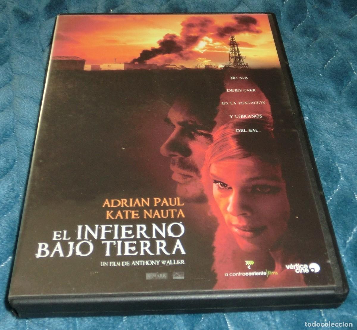 Cine: DVD EL INFIERNO BAJO TIERRA - ADRIAN PAUL (DE COLECCIONISTA-PERFECTO ESTADO-UN S&Oacute;LO USO)