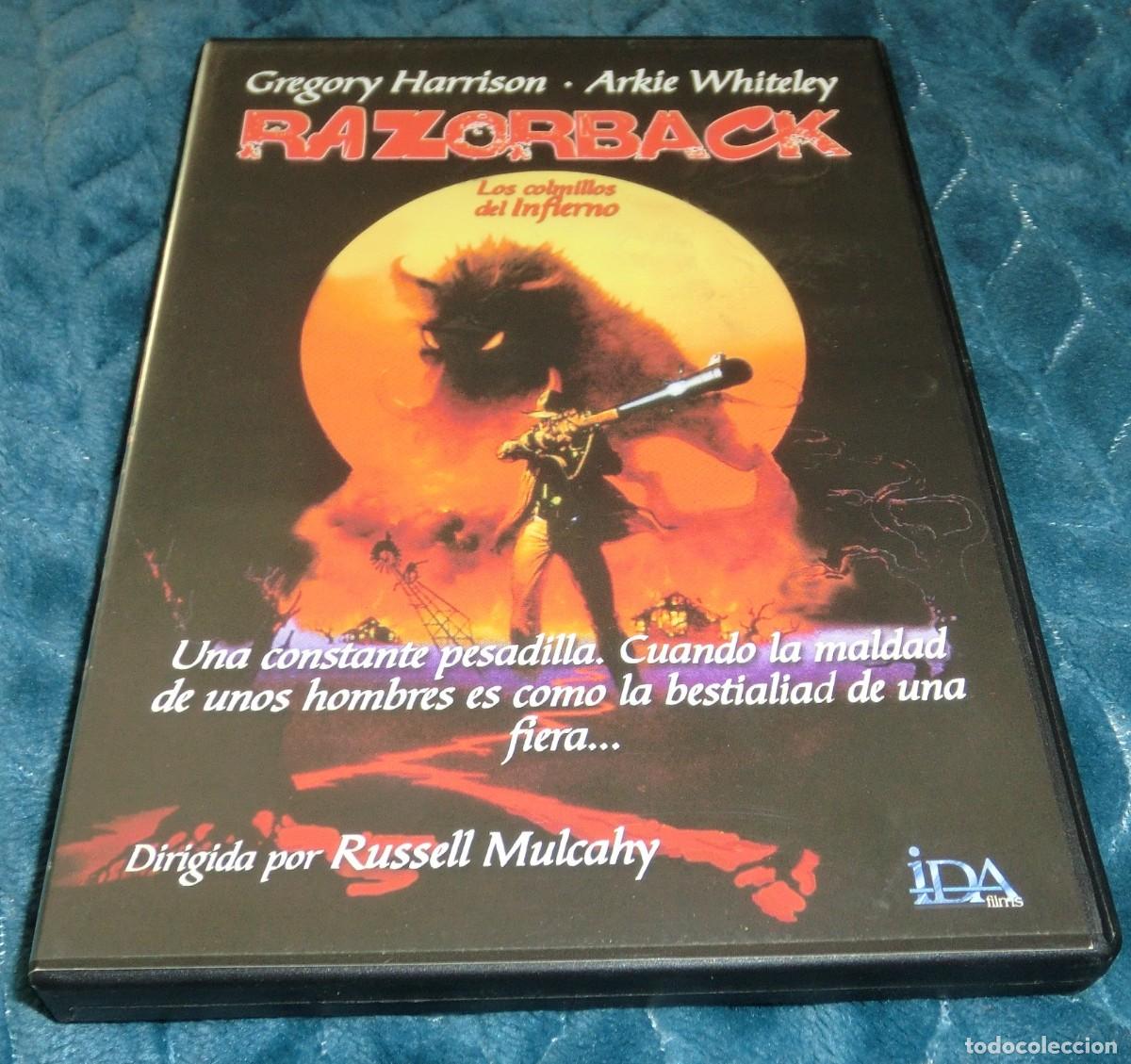 Cin&eacute;ma: DVD RAZORBACK - GREGORY HARRISON (DE COLECCIONISTA-PERFECTO ESTADO-UN S&Oacute;LO USO)