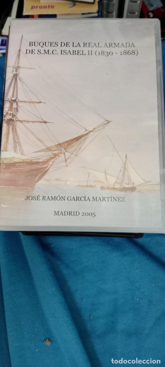 Cine: DVD BUQUES DE LA REAL ARMADA DE S.M.C. ISABEL II JOSE RAMON GARCIA MARTINEZ DVD CINE MM-DON