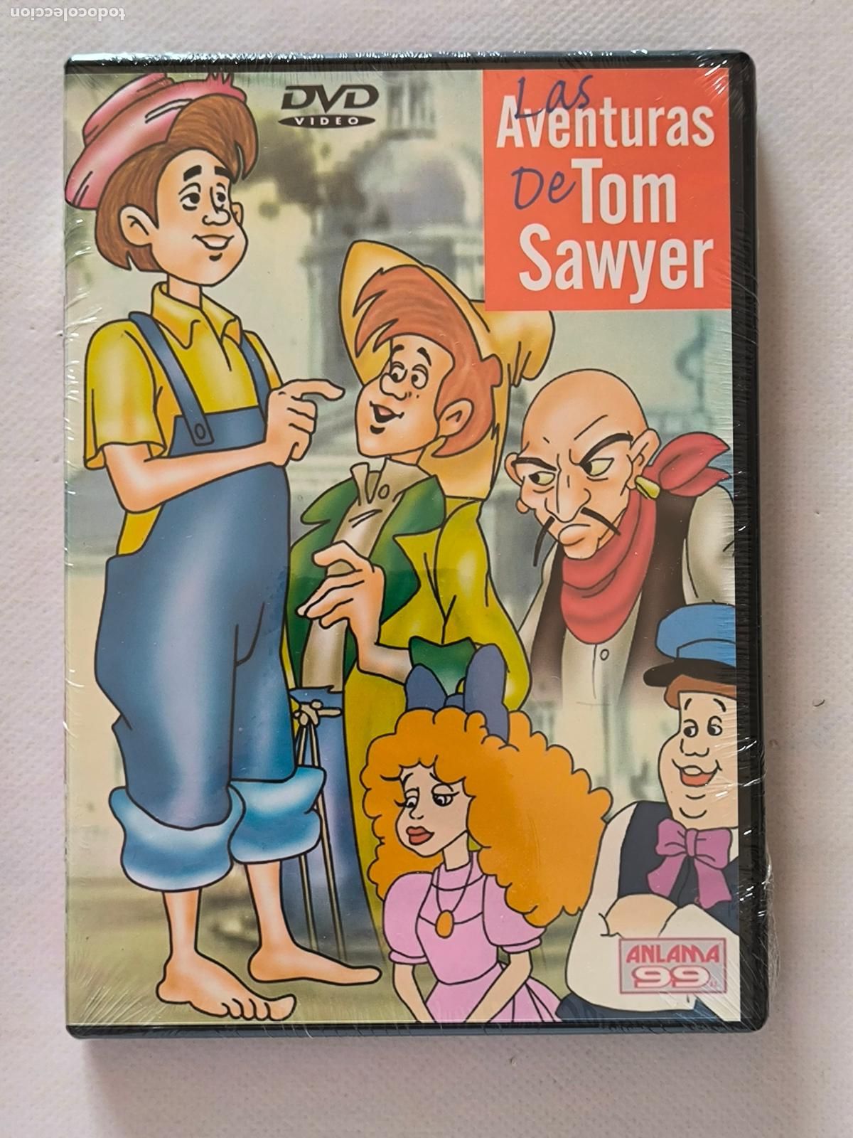 Cine: DVD LAS AVENTURAS DE TOM SAWYER - ANIMACION INFANTIL - NUEVO, PRECINTADO (&Ntilde;9)