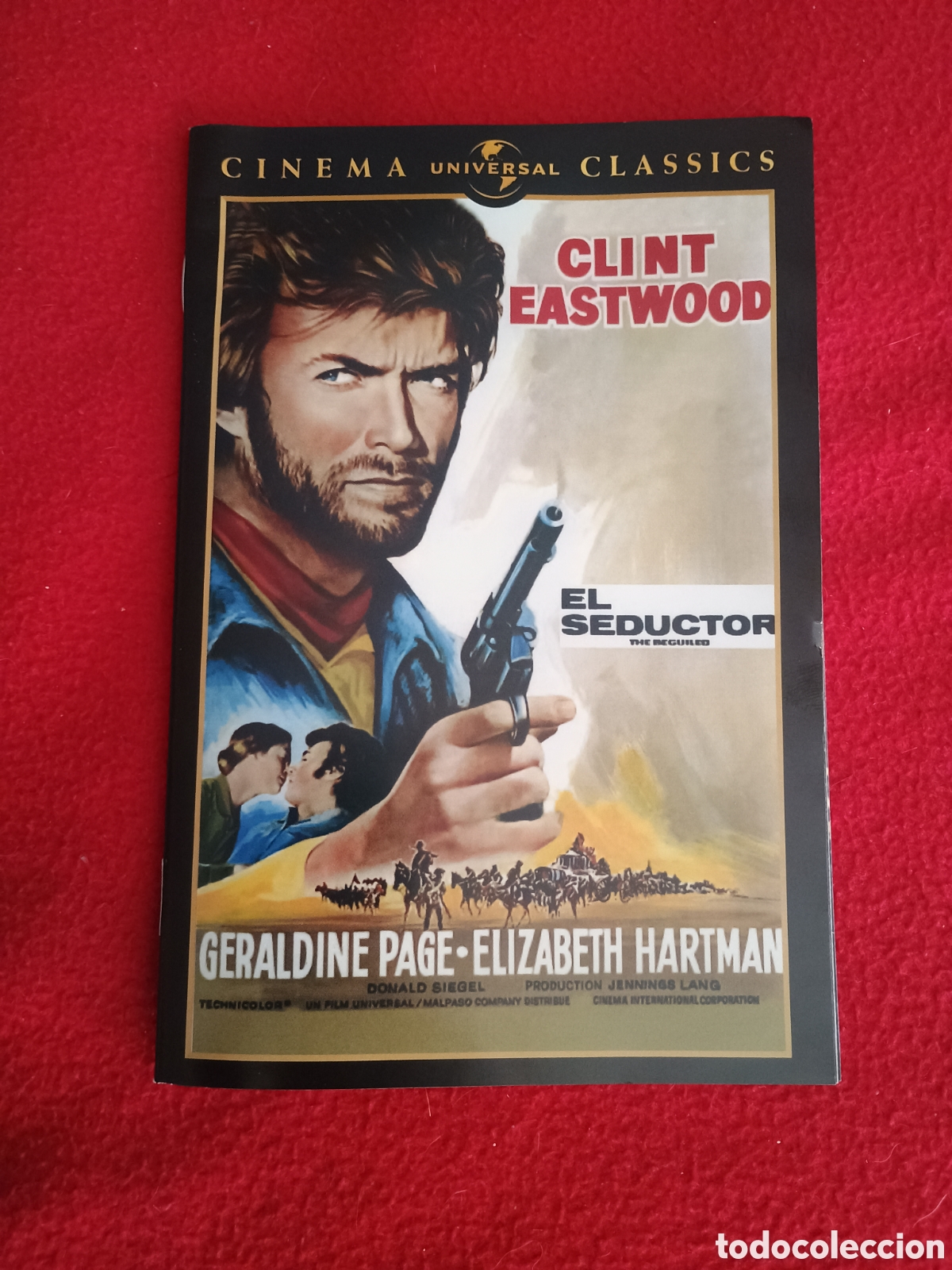 Cine: Folleto libreto 14 p&aacute;ginas - el seductor Clint Eastwood