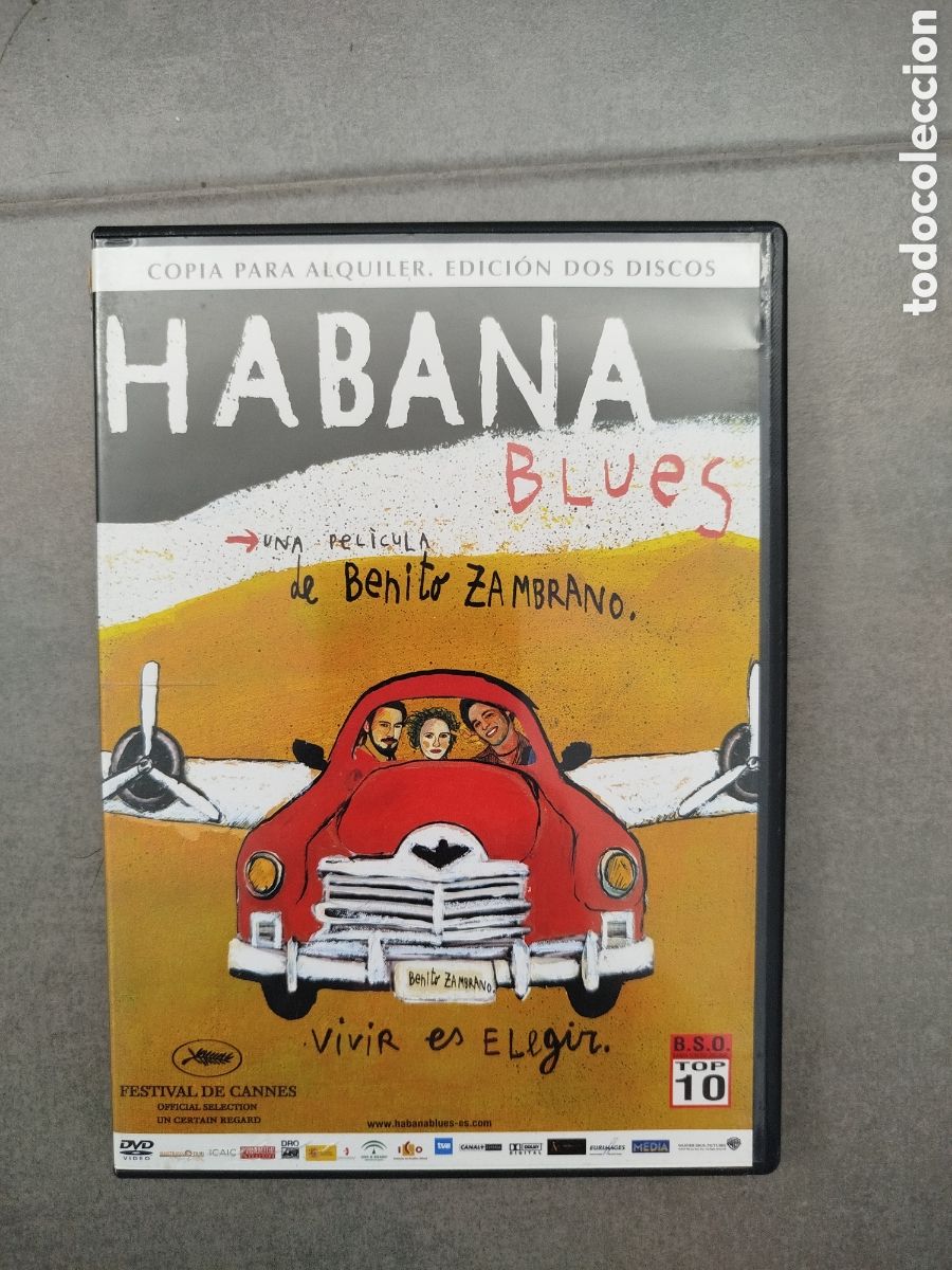 Cine: DVD HABANA BLUES BENITO ZAMBRANO
