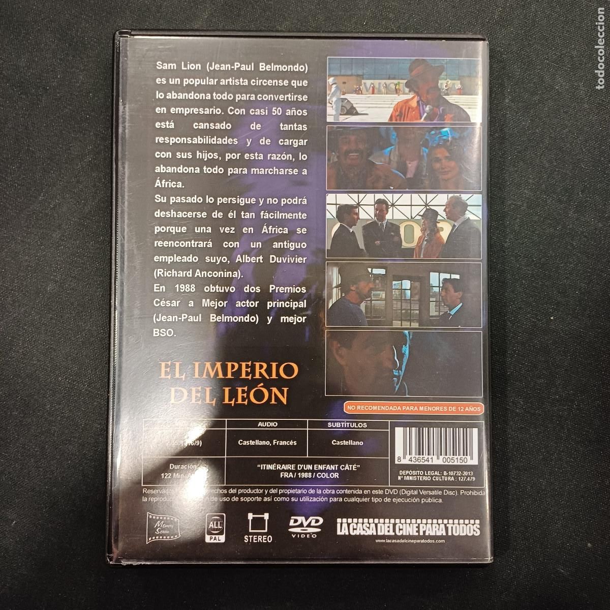 Cine: EL IMPERIO DEL LEON/DVD. - Foto 3