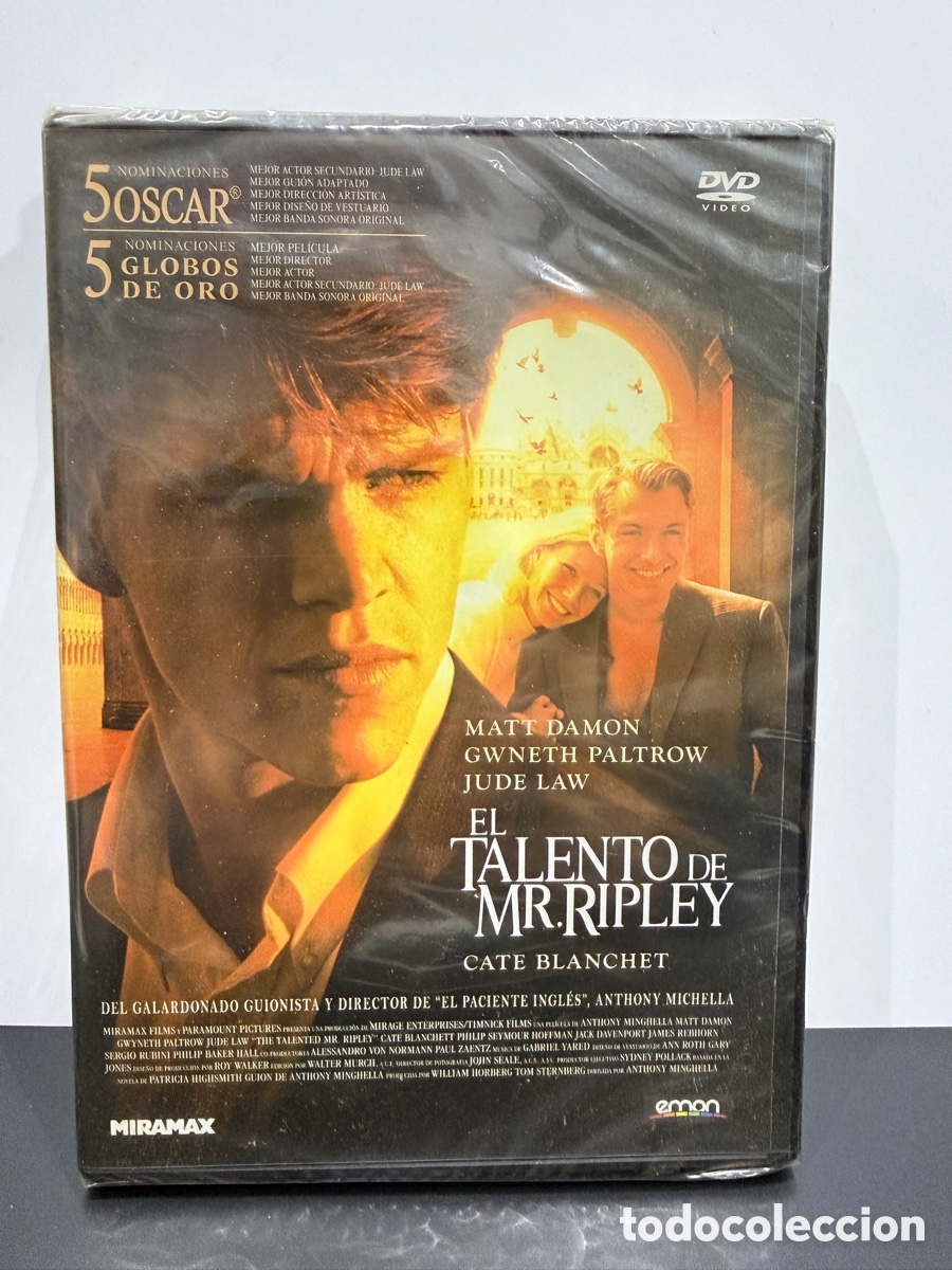 Cine: El Talento de Mr. Ripley (DVD) *Precintado*