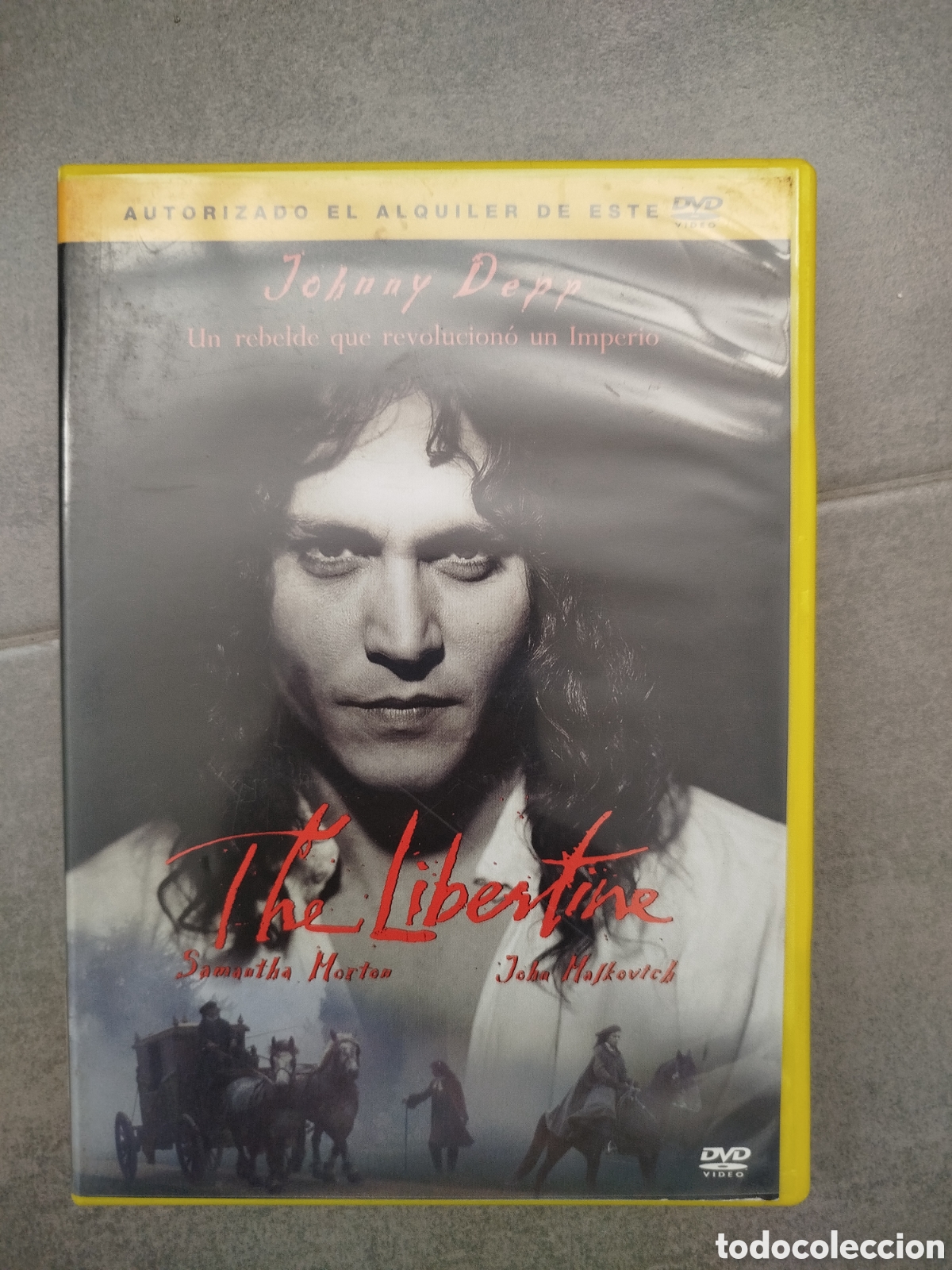 Cine: THE LIBERTINE DVD JOHNNY DEPP