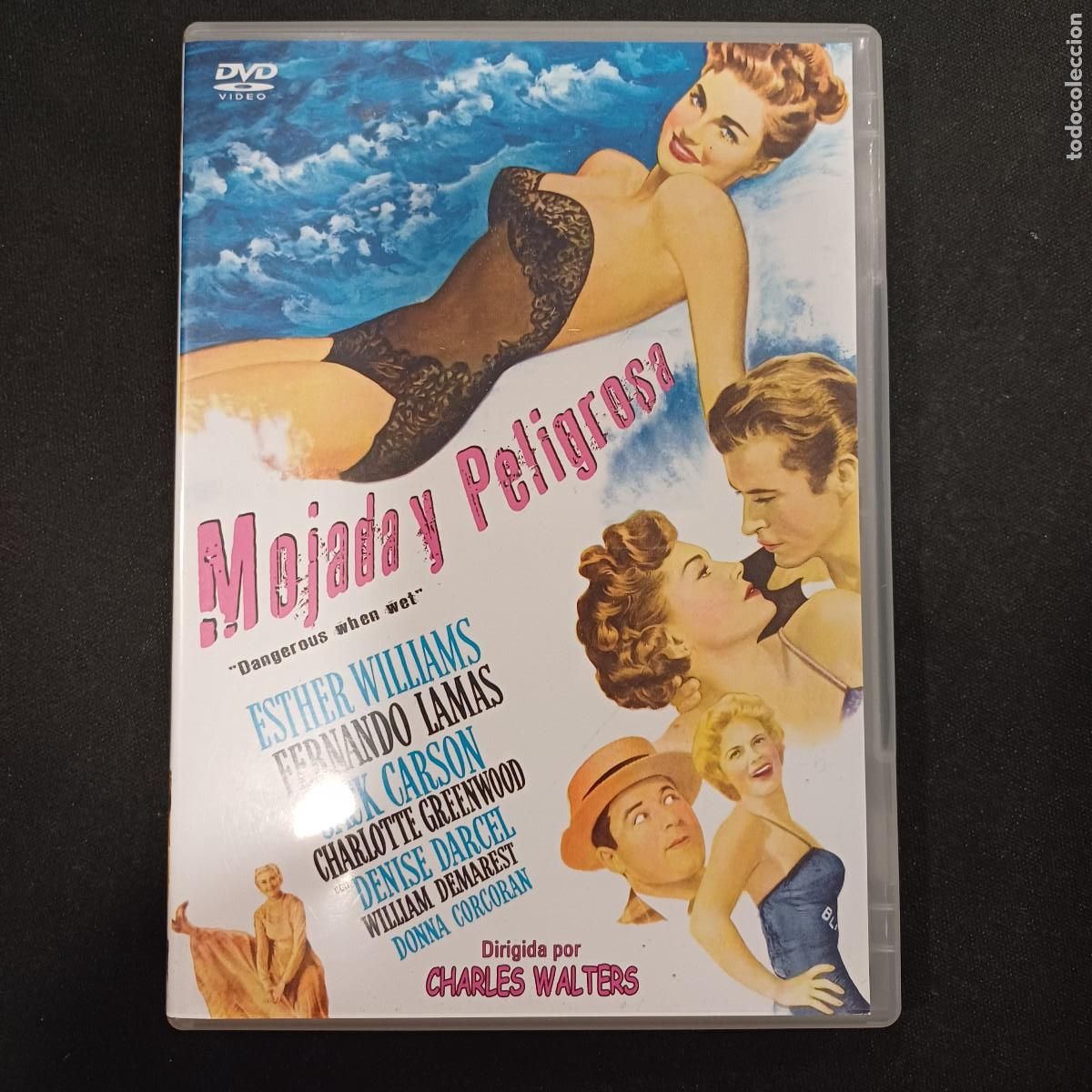 Cine: MOJADA Y PELIGROSA/DVD.