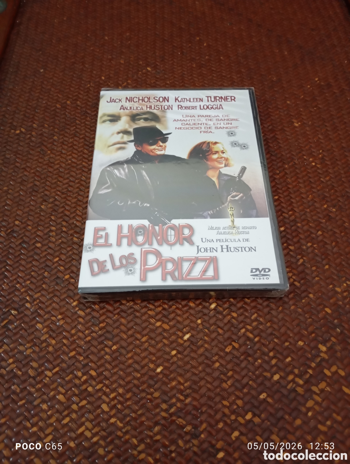 Cine: El honor de los prizzi DVD precintado
