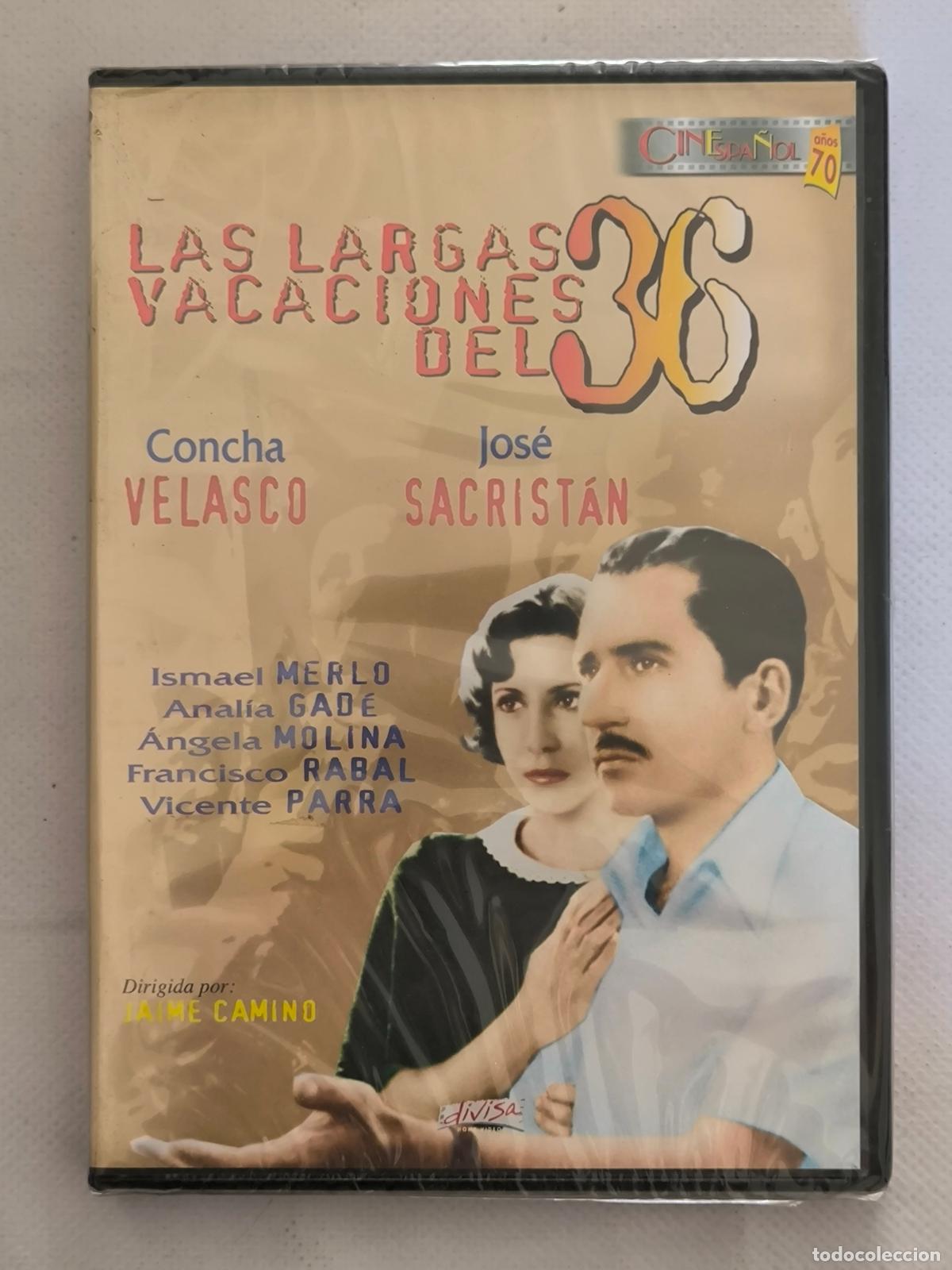 Cine: DVD LAS LARGAS VACACIONES DEL 36 - CONCHA VELASCO - NUEVO, PRECINTADO (S9)
