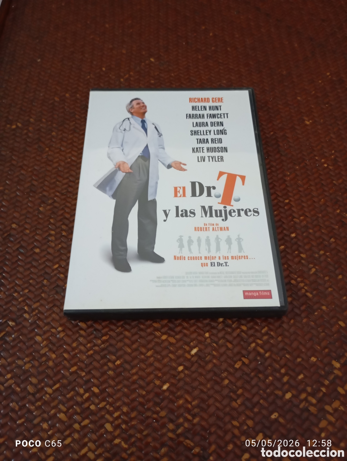 Cine: El drt t y las mujeres DVD como nuevo