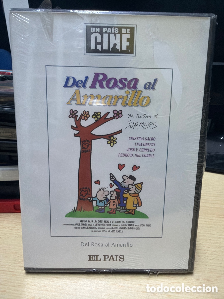Cin&eacute;ma: Del Rosa al amarillo DVD - precintado -