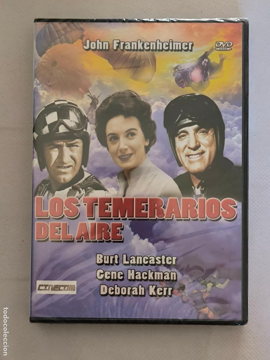 Cinema: DVD LOS TEMERARIOS DEL AIRE - BURT LANCASTER - NUEVO, PRECINTADO (V9)