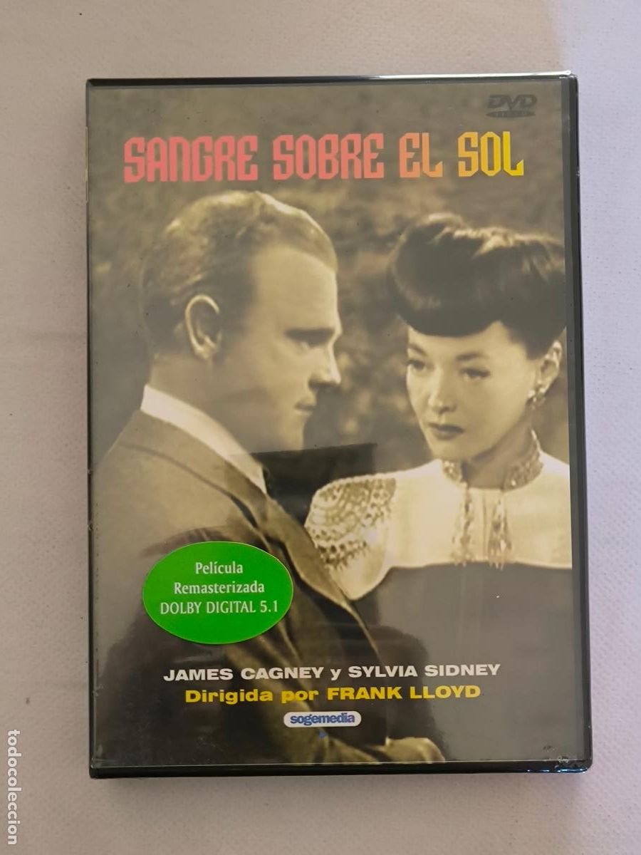Cine: DVD SANGRE SOBRE EL SOL - FRANK L LOYD - NUEVO, PRECINTADO (1K)