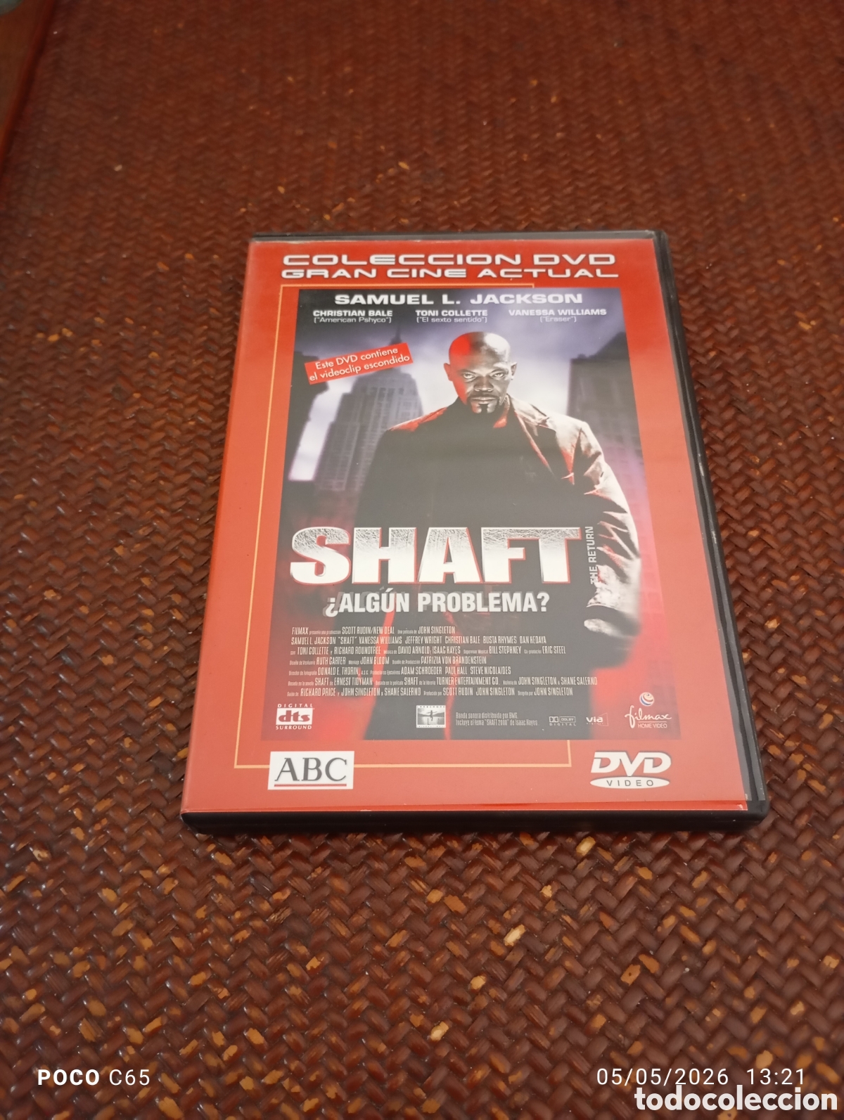 Cine: Shaft alg&uacute;n problema DVD