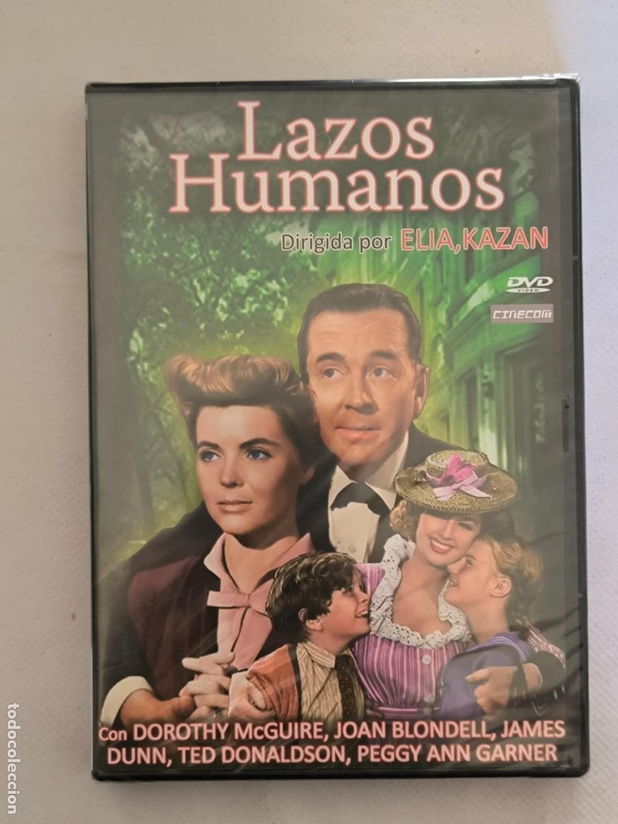 Cine: DVD LAZOS HUMANOS - ELIA KAZAN - NUEVO, PRECINTADO (1K)