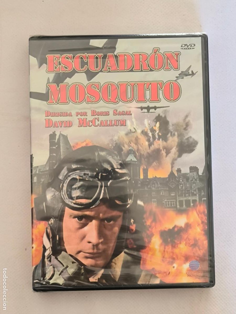 Cine: DVD ESCUADRON MOSQUITO - DAVID MCCALLUM - NUEVO, PRECINTADO (1K)