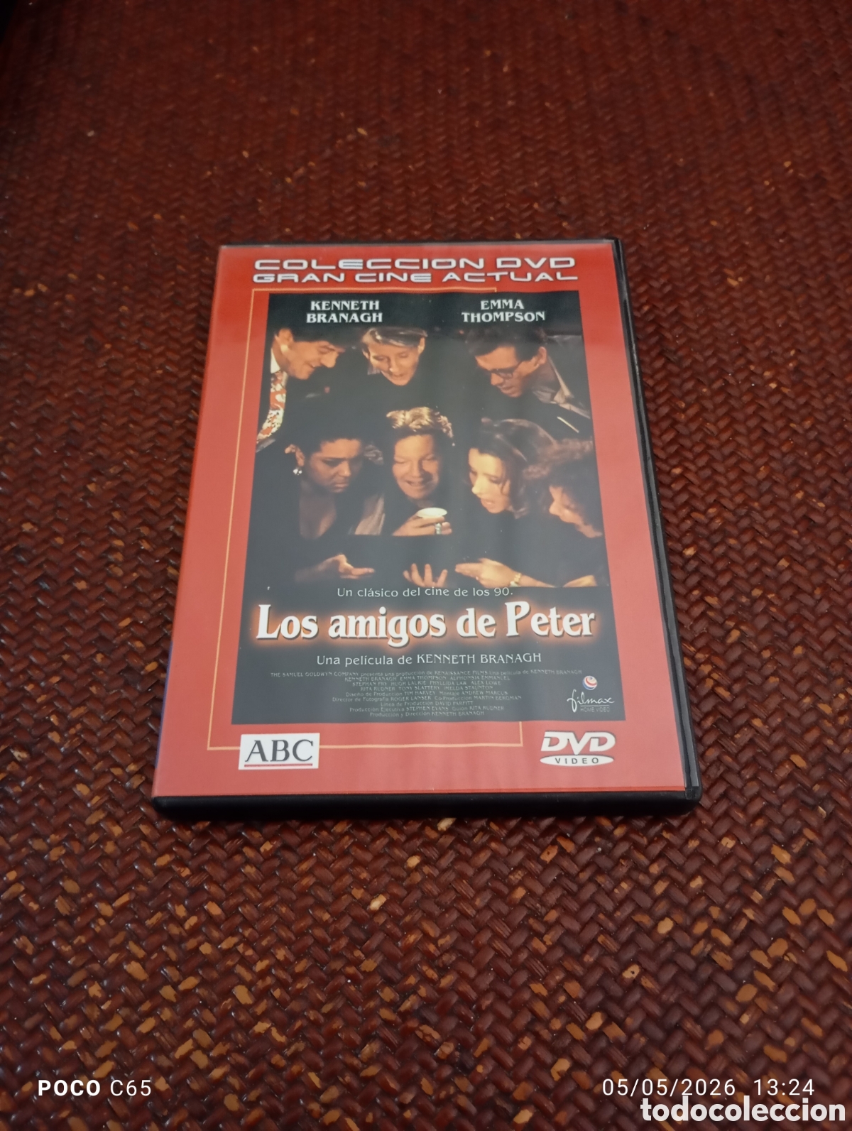 Cine: Los amigos de Peter DVD como nuevo