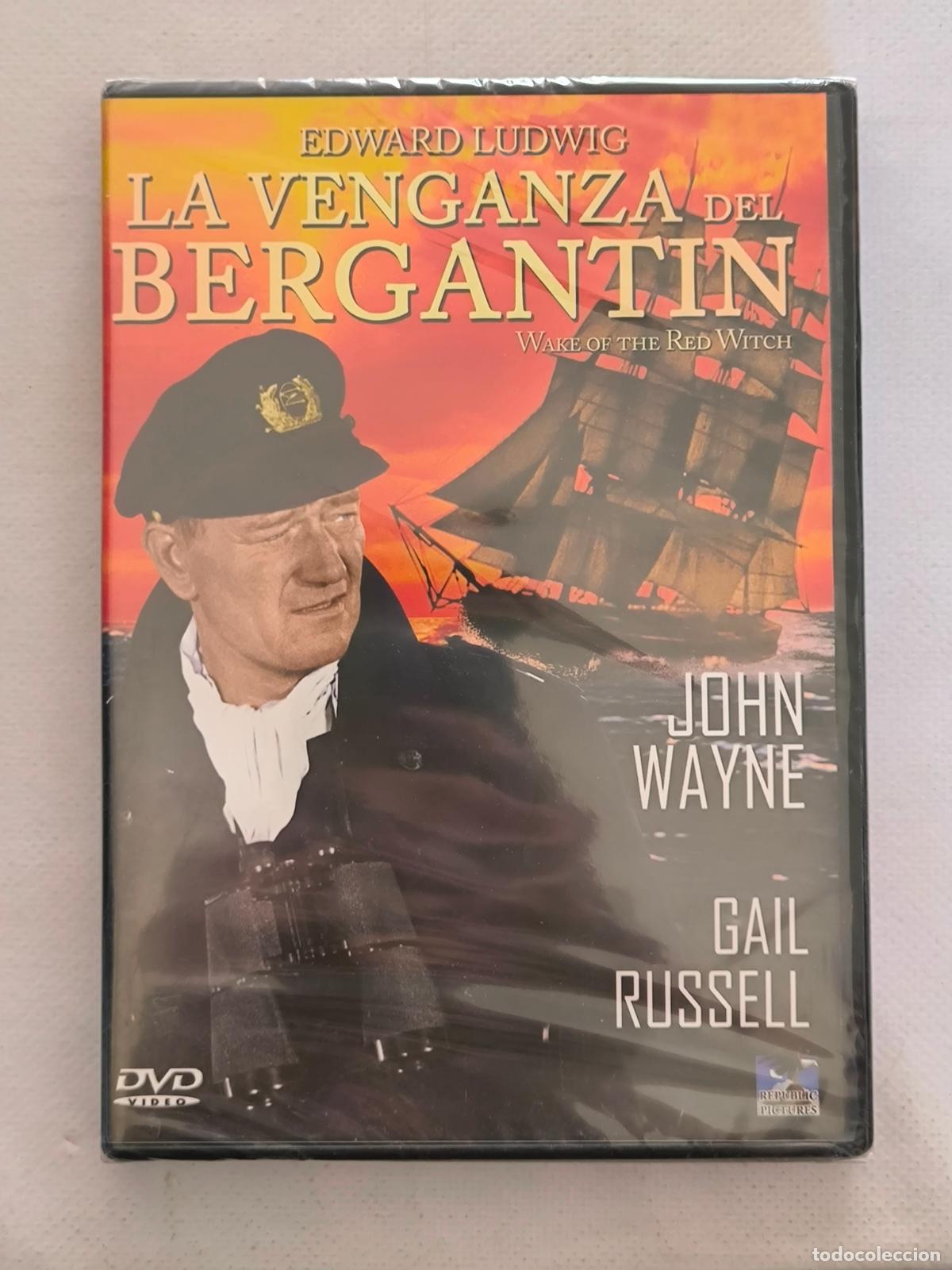 Cine: DVD LA VENGANZA DEL BERGANTIN - JOHN WAYNE - NUEVO, PRECINTADO (2G)