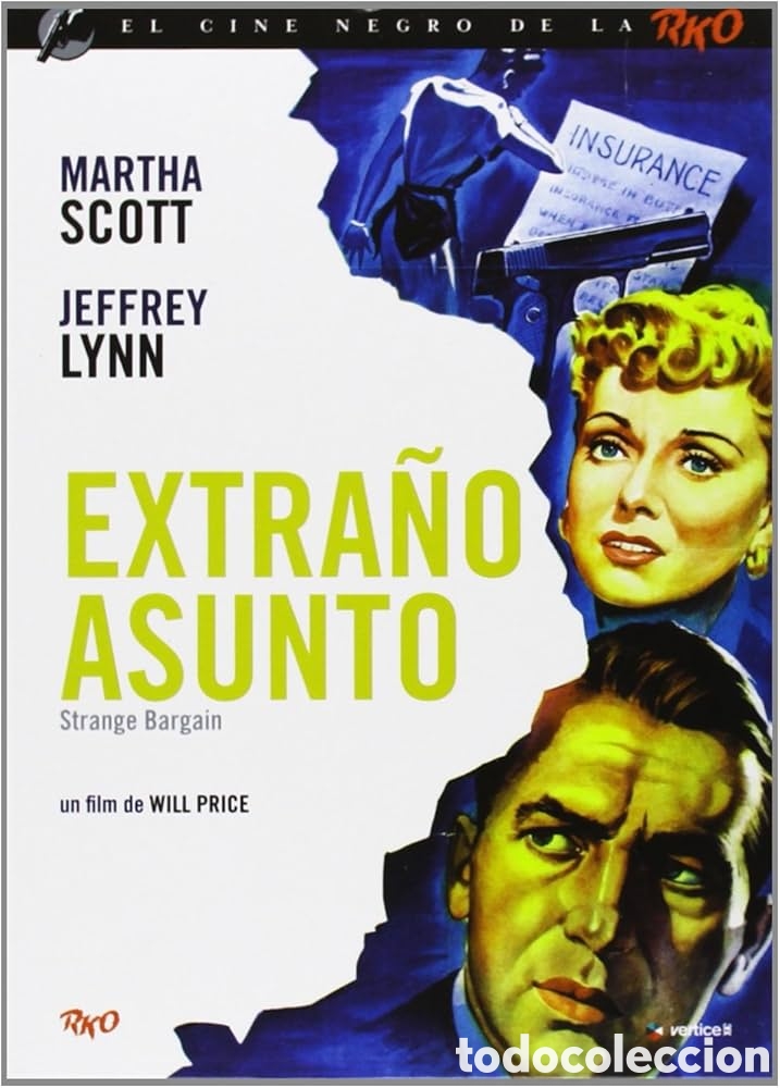 Cine: Cine Negro RKO: Extra&ntilde;o Asunto - Edici&oacute;n Especial Con Funda (+ Libreto Exclusivo De 24 P&aacute;ginas) [DVD