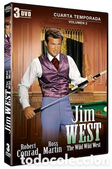 Cine: Jim West (The Wild Wild West) 1965: Temporada 4 Volumen 2 [DVD]