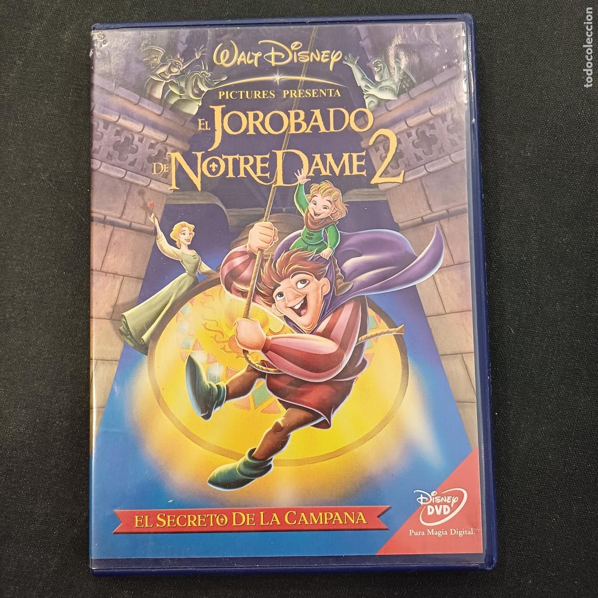 Cine: EL JOROBADO DE LA NOTRE DAME 2/DVD DISNEY.
