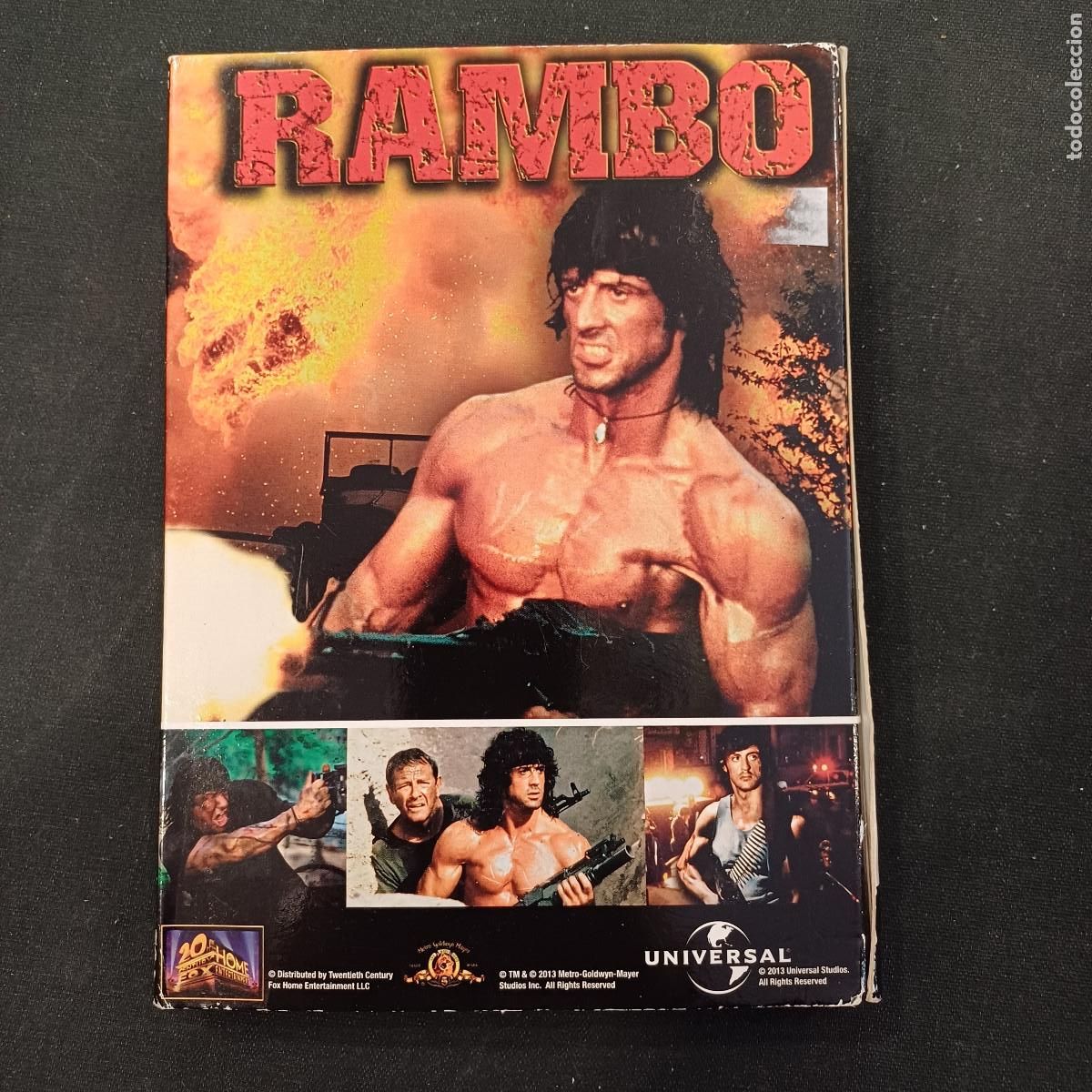 Cine: ROCKY/RAMBO/LA COLECCION COMPLETA/DVD 10 DISCOS.