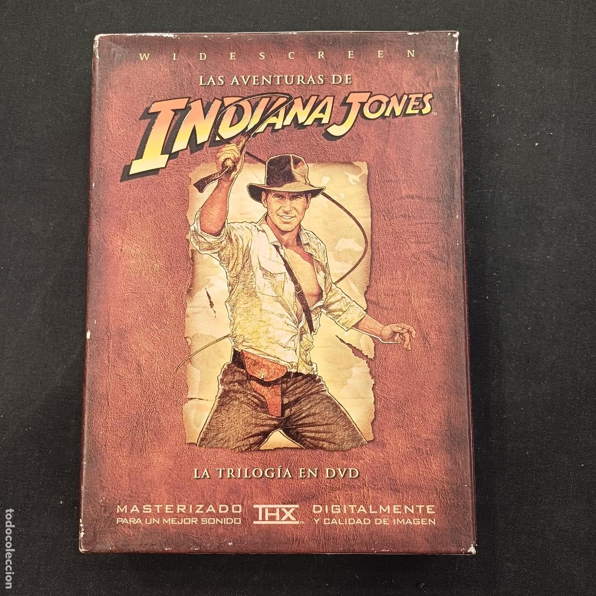 Cine: LAS AVENTURAS DE INDIANA JONES/LA TRILOGIA/DVD 4 DISCOS.