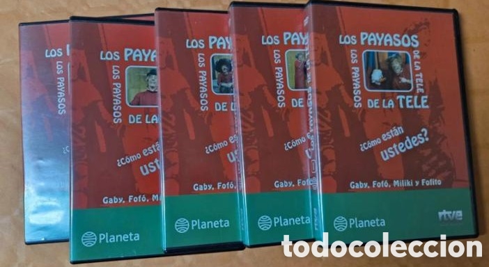 Cine: DVD LOS PAYASOS DE LA TELE COLECCI&Oacute;N COMPLETA
